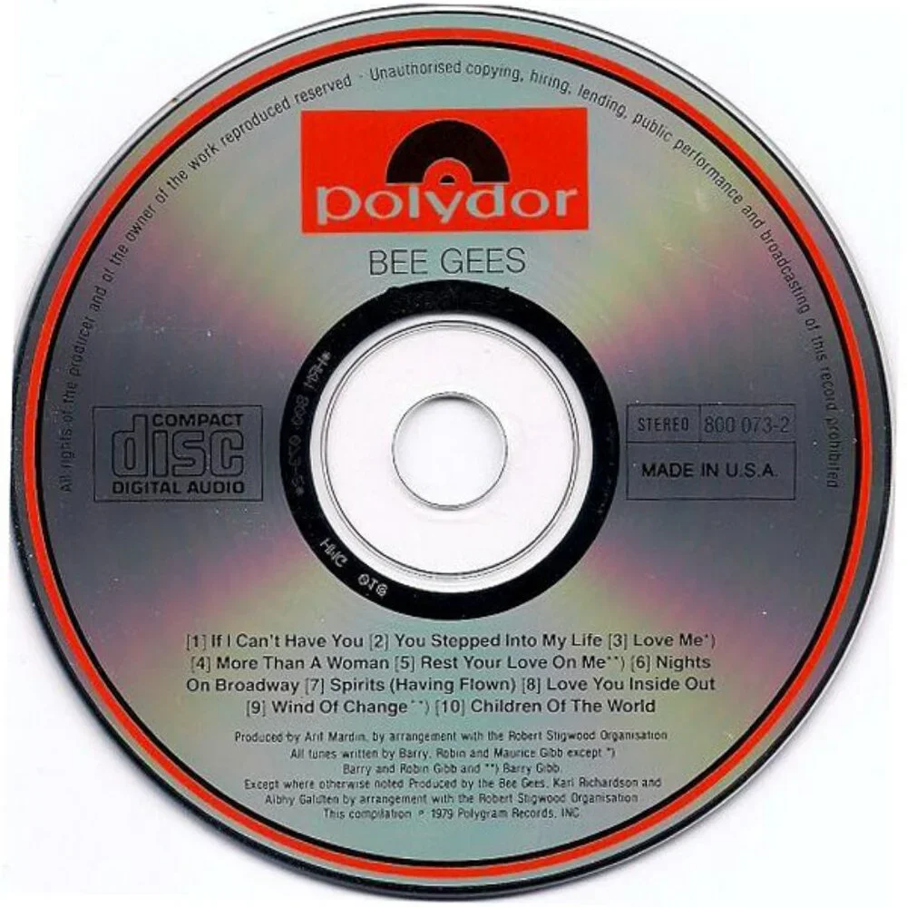 bee gees greatest 1987 2 cd set - barry robin maurice disco pop fanny tragedy - Picture 4 of 5